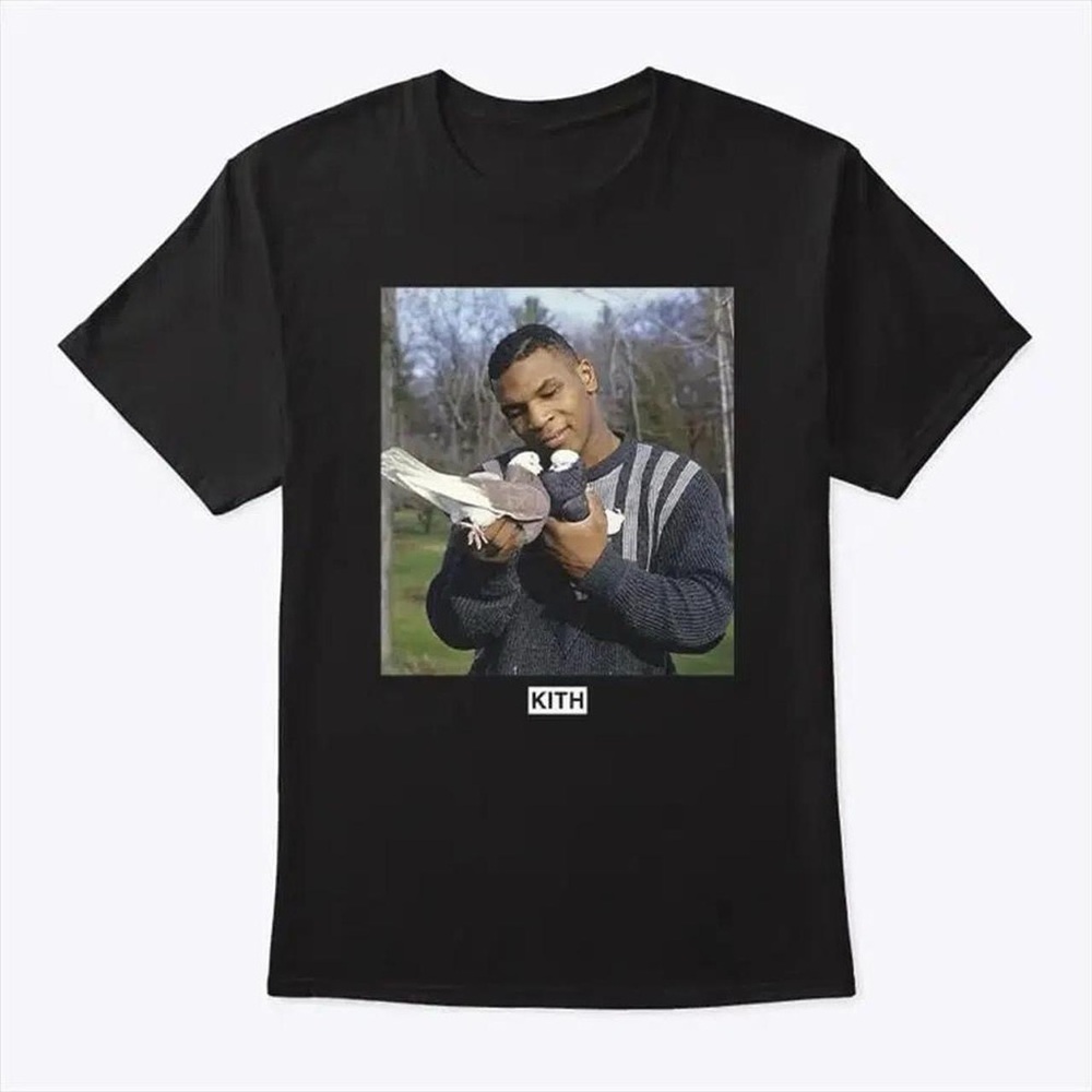 Kith Black T-Shirt with Iconic Graphic